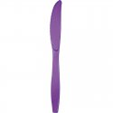 24 CUCHILLOS PLASTICO PREMIUM AMETHYST