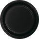 8 Platos 18 cm Negro