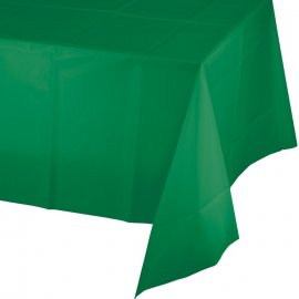 Mantel De Plástico 274 X 137 cm Verde