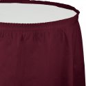 FALDON DE MESA 426 x 74 CM BURGUNDY