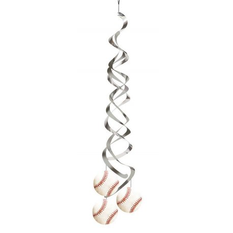 2 Decoraciones Colgantes 91 cm Sports Fanatic Baseball