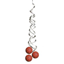 2 Decoraciones Colgantes 91 cm Sports Fanatic Basketball