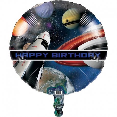 Globo Foil 45 cm Space Blast