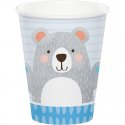 8 Vasos de Papel 1ST BIRTHDAY BEAR