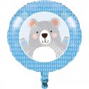 Globo Foil 46 cm 1ST BDAY BEAR