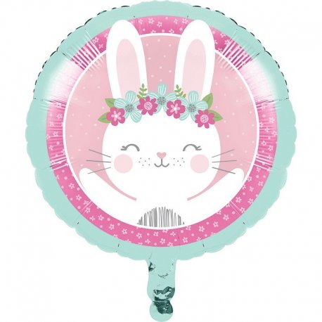 Globo 45 cm 1St Birthday Bunny