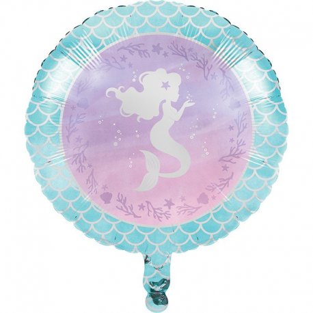 Globo 45 cm Mermaid Shine