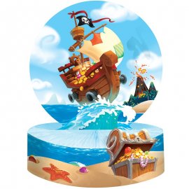 Centro de Mesa Pirate Party