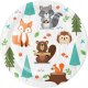 8 Platos 18 cm WILD ONE