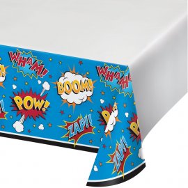 Mantel 121 x 223 cm SUPERHERO SLOGANS