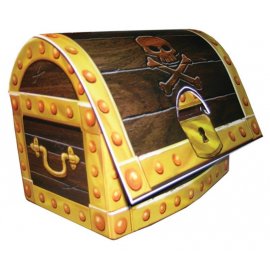 Centro De Mesa Cofre Pirate's Map