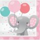 16 Servilletas 25 cm GIRL ENCHANT ELEPHANT