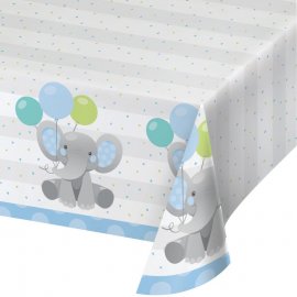 Mantel de Papel 137 x 259 cm BOY ENCHANT ELEPHANT