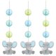 3 Colgantes BOY ENCHANTING ELEPHANTS