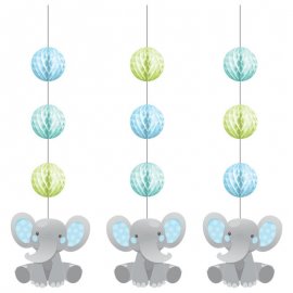 3 Colgantes BOY ENCHANTING ELEPHANTS