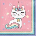 16 Servilletas 33 cm SASSY CATICORN