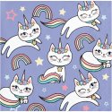 16 Servilletas 25 cm SASSY CATICORN