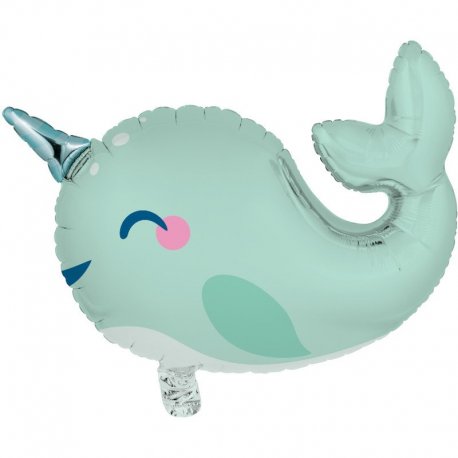 Globo Foil SHAPED NARWHAL PARTY