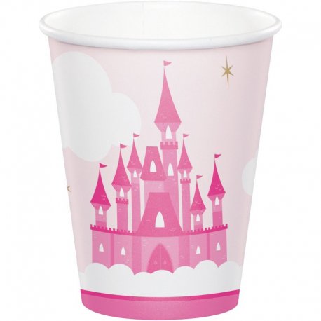 8 Vasos 236 ml LITTLE PRINCESS