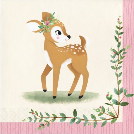 16 Servilletas 33 cm DEER LITTLE ONE