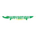 Guirnalda Happy Birthday ALLIGATOR PARTY