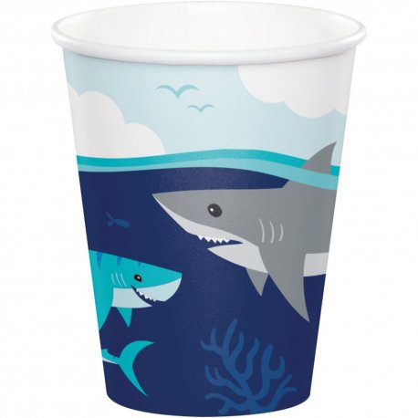 8 Vasos SHARK PARTY