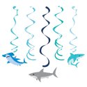 5 Decoracion Colgante SHARK PARTY