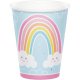 8 Vasos HAPPY RAINBOW