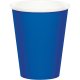 8 Vasos Carton Azul Cobalto