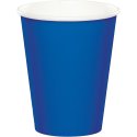 8 VASOS DE PAPEL 250 ML COBALT