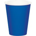 8 VASOS DE PAPEL 266 ML COBALT