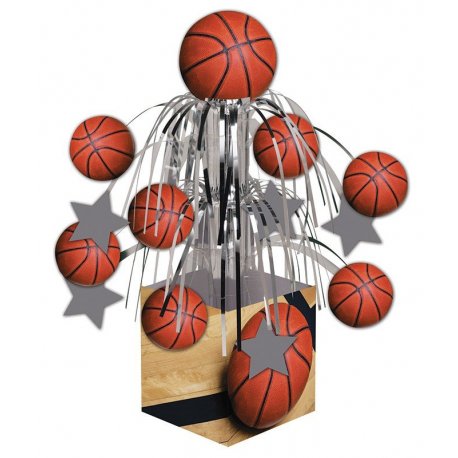 Centro De Mesa Cascada 30 cm Sports Fanatic Basketball