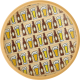 8 Platos Cerveza 23 cm