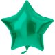 Globo Foil Estrella 48 cm Verde Mate