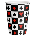 8 Vasos Casino 250 ml