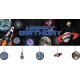 Banner Gigante 152 X 50 cm Space Blast