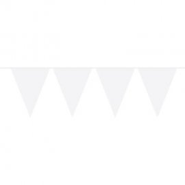Banderín 10 Metros Blanco