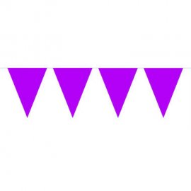 Banderín 3 Metros Púrpura