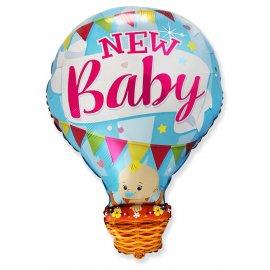 Globo New Baby Boy 90 x 65 cm