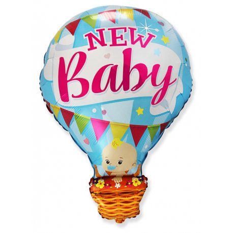 Globo New Baby Boy 90 x 65 cm