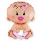 Globo Bebe Girl 67 x 46 cm