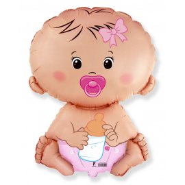 Globo Bebe Girl 67 x 46 cm