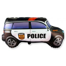 Globo Coche Policia 85 x 48 cm