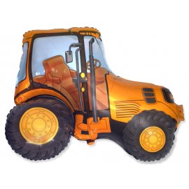 Globo Tractor Naranja 94 x 75 cm