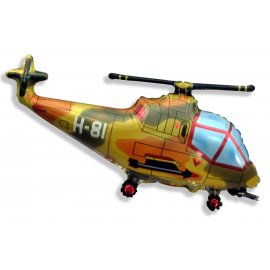 Globo Helicoptero Militar 96 x 57 cm