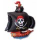 Globo Barco Pirata 103 x 78 cm