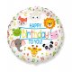 Globo Animals Happy Birthday 45 cm