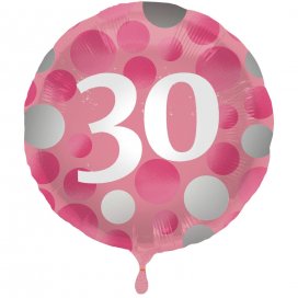 Elegant 30 Cumpleaños Pink